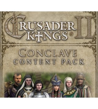 Crusader Kings II - Conclave Content Pack DLC Steam Key GLOBAL